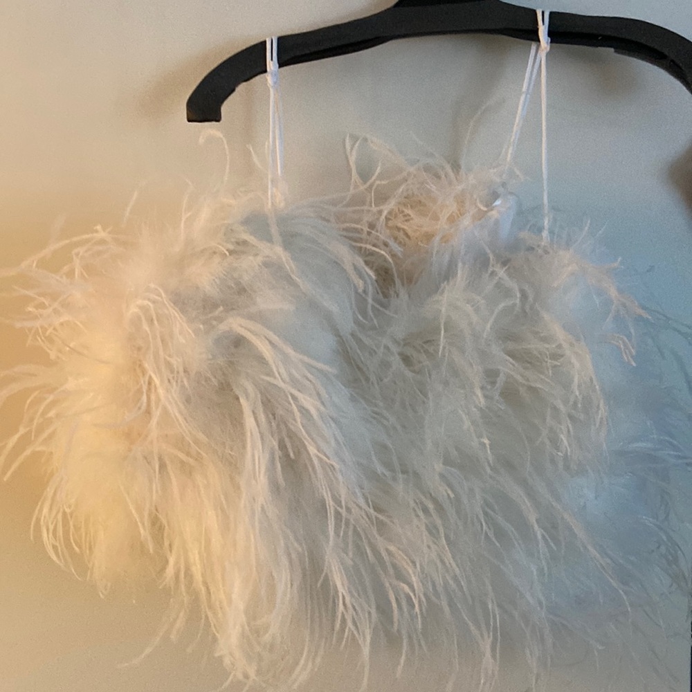 Banana Republic feather top